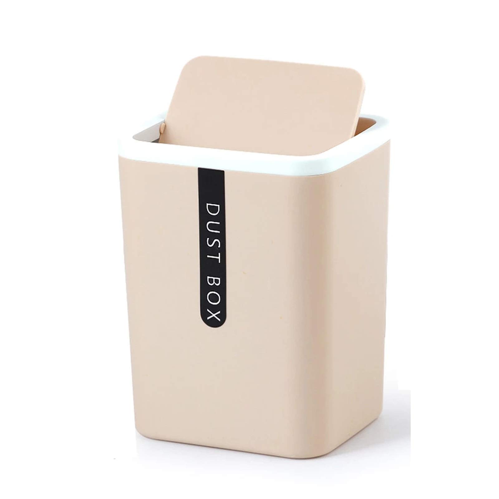 Creative Small Desktop Trash Can - Plastic Waste Bin for Home, Office & Table | Compact Garbage Basket for Paper, Dust & Sundries | Space-Saving Dustbin (Color C) | Perfect for Desks, Bedrooms & Workspaces