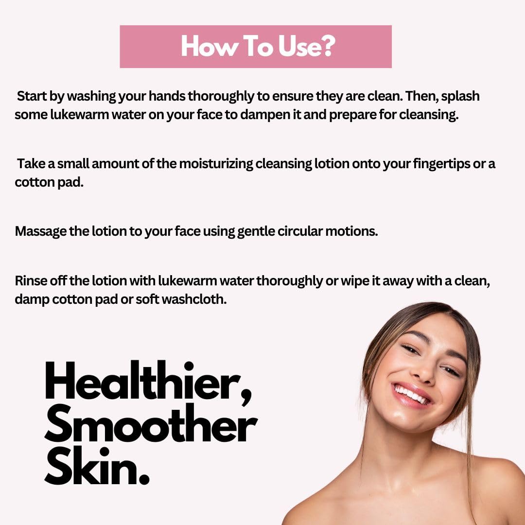 HOLD ON® Watermelon Extract Cleansing Lotion - Moisturizing & Revitalizing Face & Body Wash (100ml) | Gentle Daily Cleanser for Dry & Sensitive Skin | Perfect for Morning & Night Skincare Routine