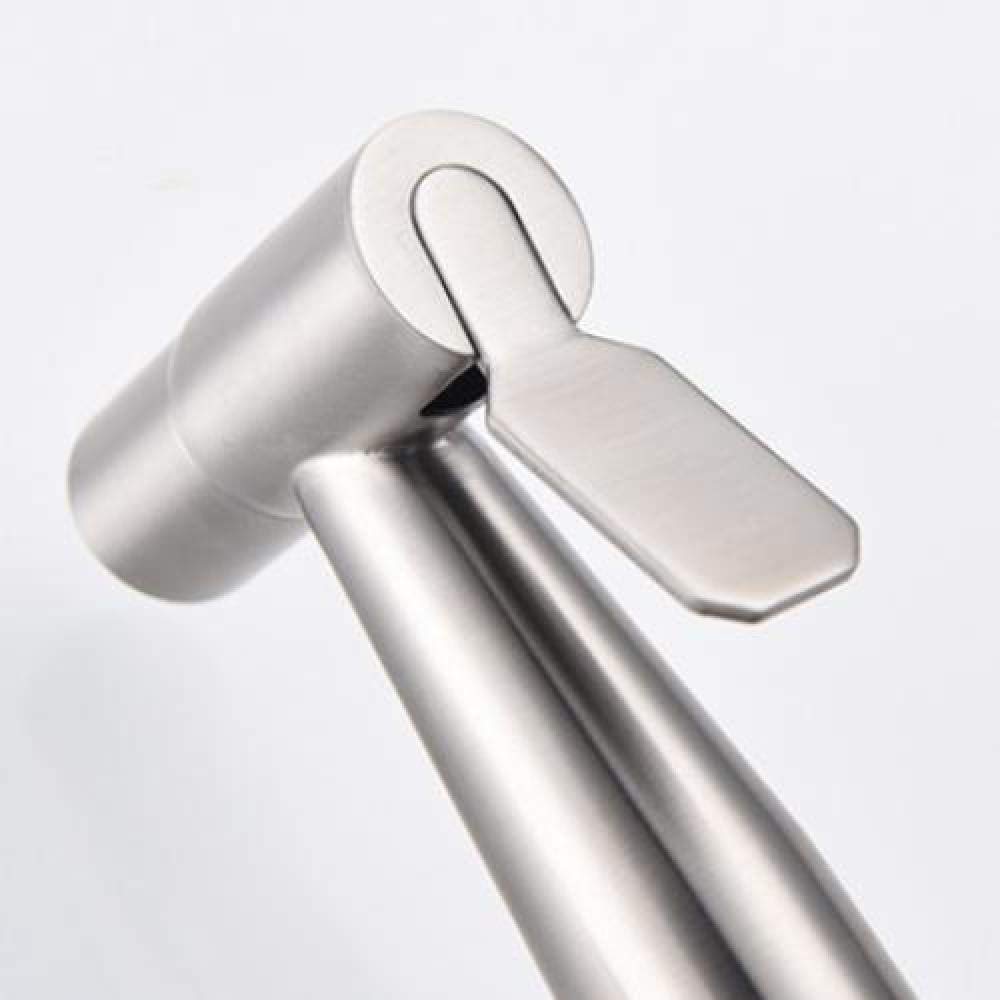 Handheld Cloth Diaper Sprayer Kit - Stainless Steel Toilet Spray Gun with Washable Nozzle & 1-to-2 Angle Valve Set | Perfect for Baby Diaper Cleaning, Pet Washing & Bathroom Hygiene