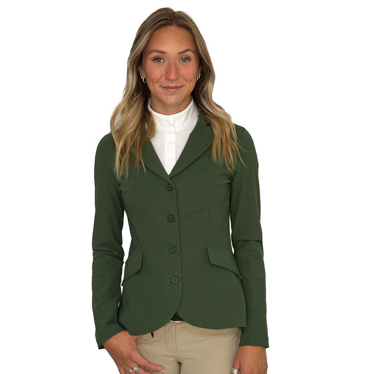 Equestrian Women's Yakie Hunter Show Jacket - Breathable & Stylish Riding Apparel for Horse Shows, Competitions & English Riding