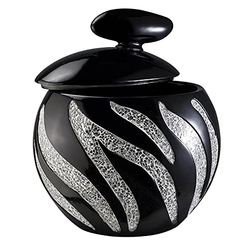 11.5 Inch Zebra Print Decorative Storage Box - Stylish Home Organization for Jewelry, Keepsakes & Office Supplies | Perfect for Gift Wrapping & Room Decor