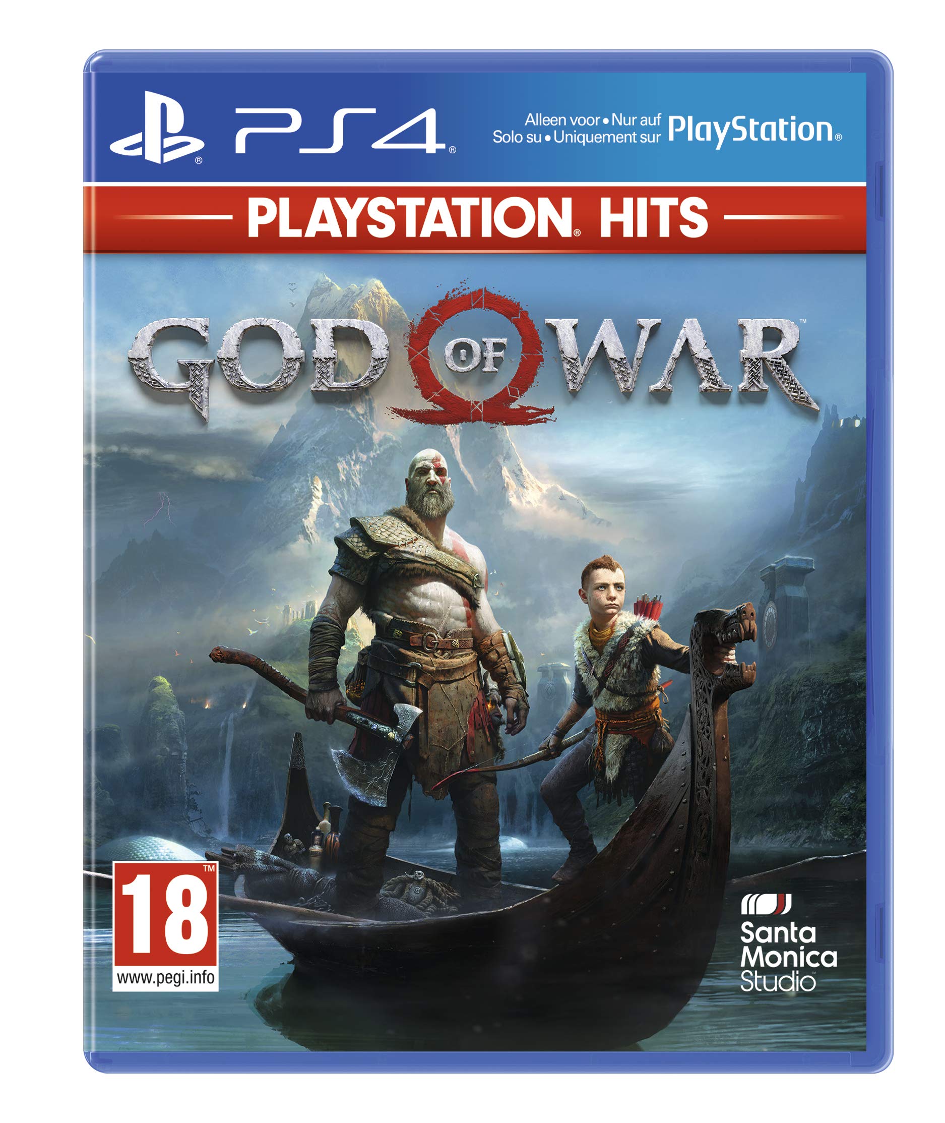 SONY God of War (PlayStation Hits) - PS4 Game for PlayStation 4 - Epic Action-Adventure Game with Norse Mythology - Perfect for Gamers & Collectors