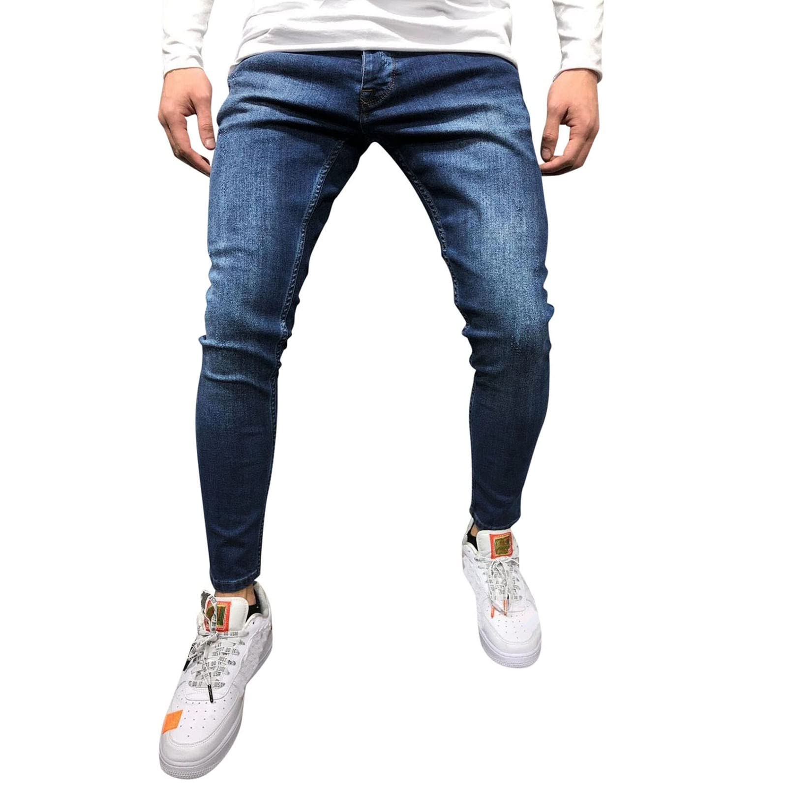 Men's Fitness Pocket Skin Solid Sports Pants - Bodybuilding & Casual Workout Pants with Full Length Design | Perfect for Gym, Running & Everyday Wear