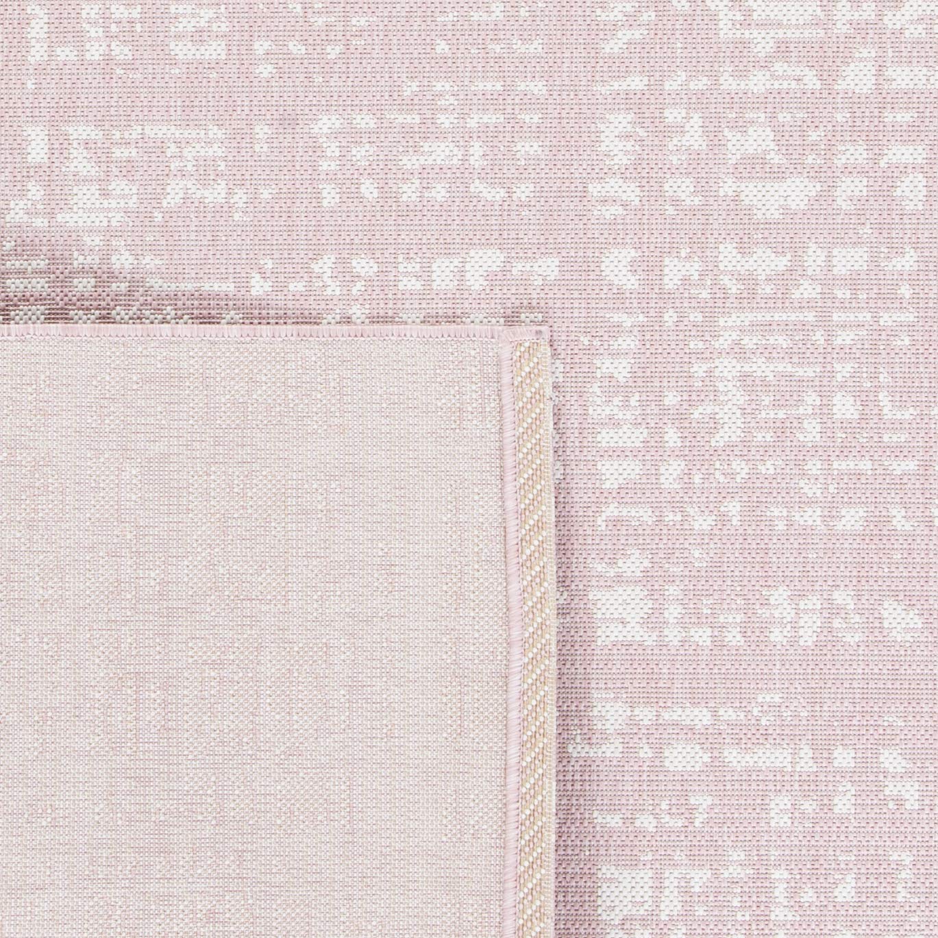 SAFAVIEH Courtyard Collection 9' x 12' Pink & Ivory Indoor Outdoor Rug - Waterproof, Easy Clean, Non-Slip - Perfect for Patio, Backyard, Mudroom, Deck & Poolside (CY8451)