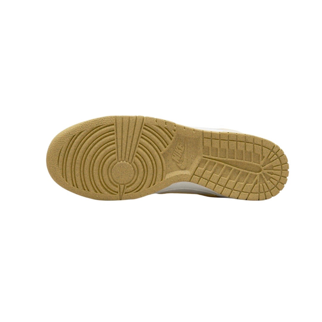 Nike Dunk Low Sun Club Wheat Grass Orange Sneakers - Men's Casual Shoes for Streetwear & Skateboarding | Perfect for Everyday Wear, Gym, and Urban Fashion