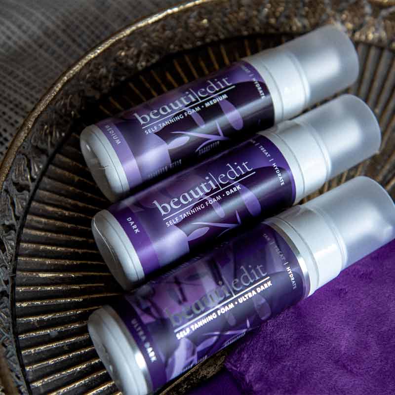 Beauti Edit Self Tanning Foam - Natural Looking Sunless Tan for Face & Body | Easy Application, Streak-Free Glow | Perfect for Beach, Vacation & Special Occasions