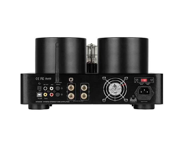 Dayton Audio HTA200 High Power Hybrid Tube Amplifier - Perfect for Home Theater & Audiophile Music Listening