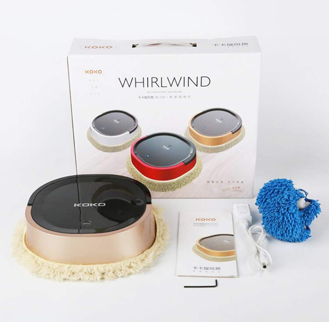 Smart Robot Vacuum and Mop Combo - 2-in-1 Automatic Floor Cleaning Robot with Wet & Dry Modes - Perfect for Hardwood, Tile & Pet Hair Removal in Homes & Apartments