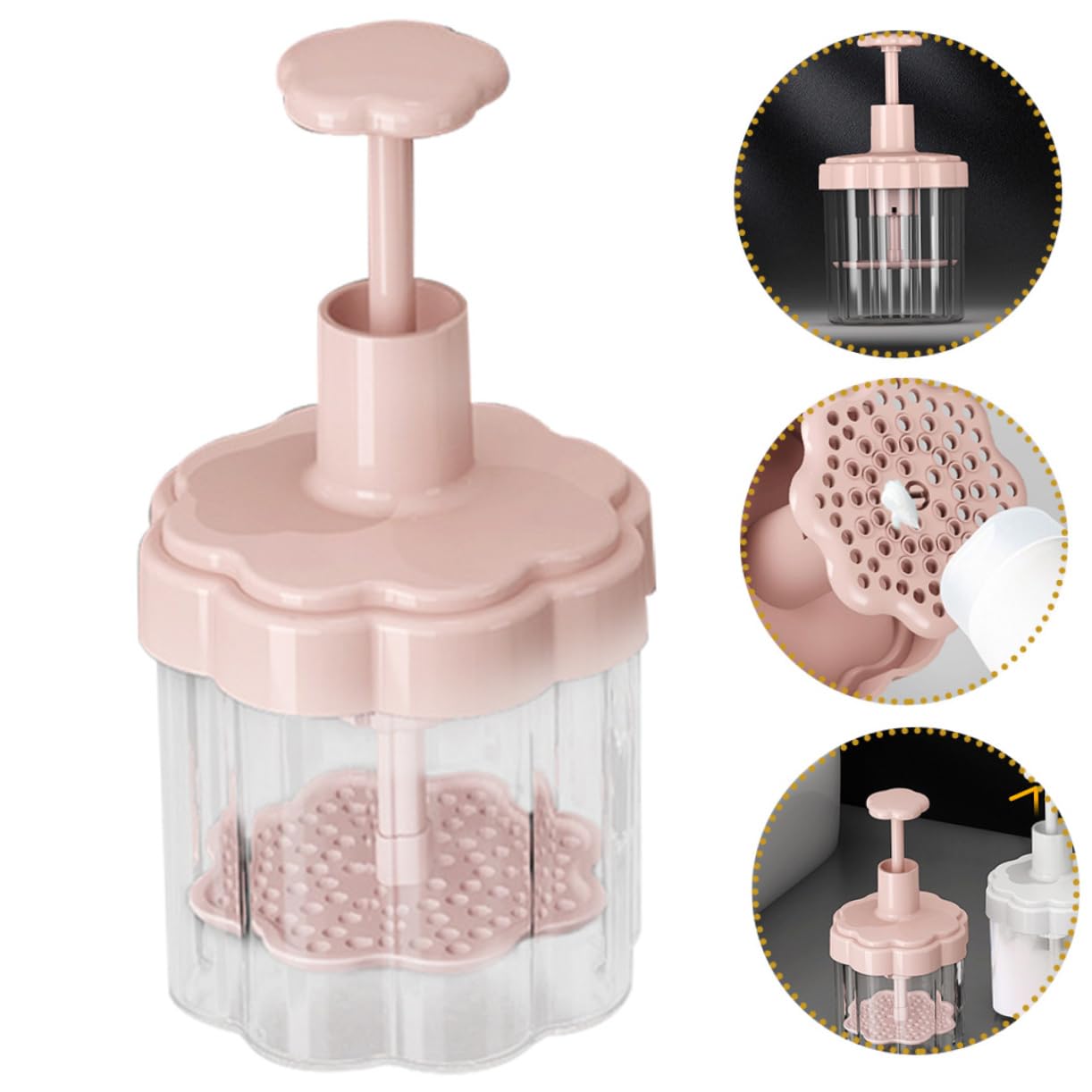 Portable Facial Cleansing Foam Maker - Bubble Foam Face Wash Bottle for Women | Travel-Friendly Skincare Tool for Daily Cleansing Routine