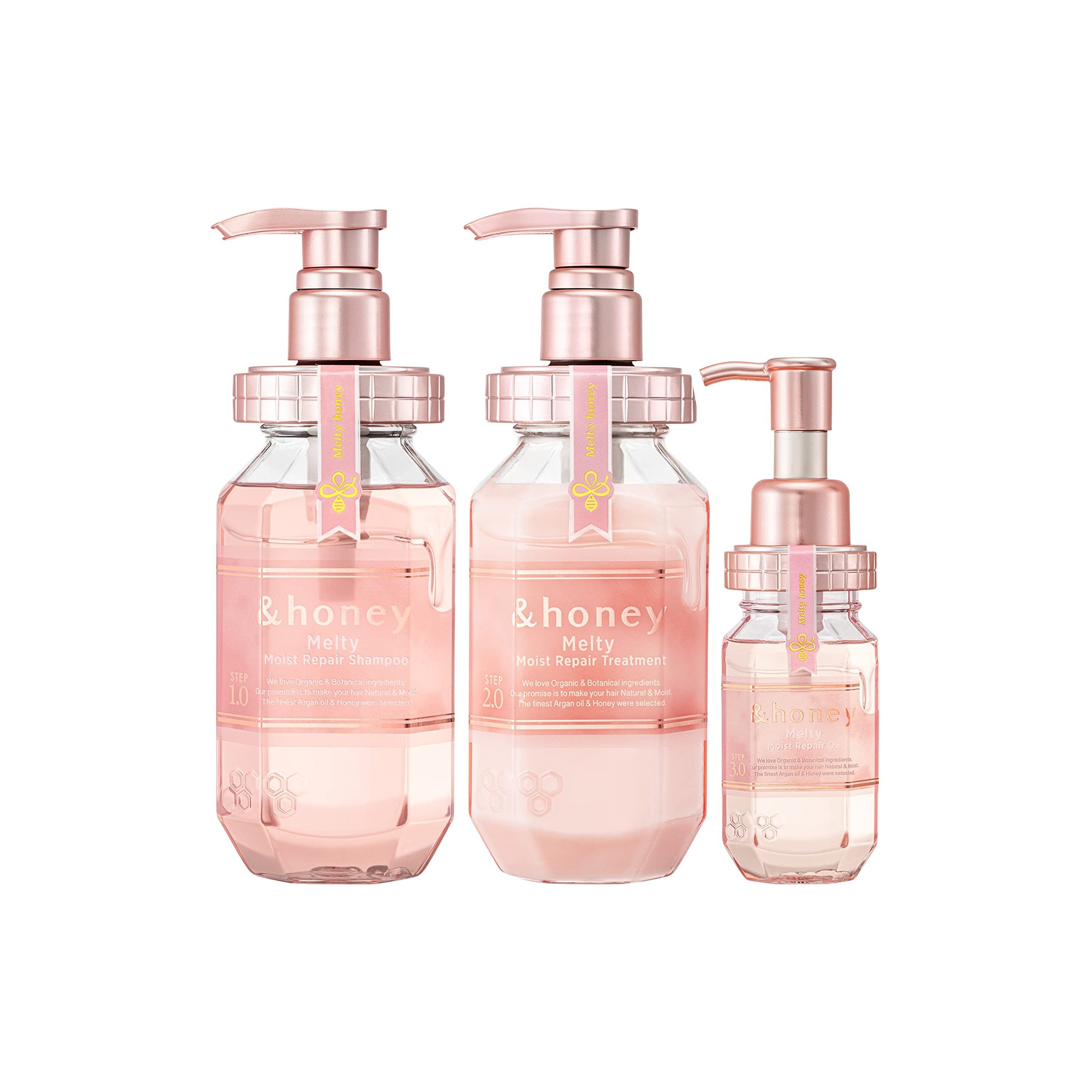 Honey Melty Moist Repair Hair Oil 3.0 - 100ml Deep Conditioning Treatment for Dry, Damaged Hair - Perfect for Daily Hydration & Salon-Quality Results at Home