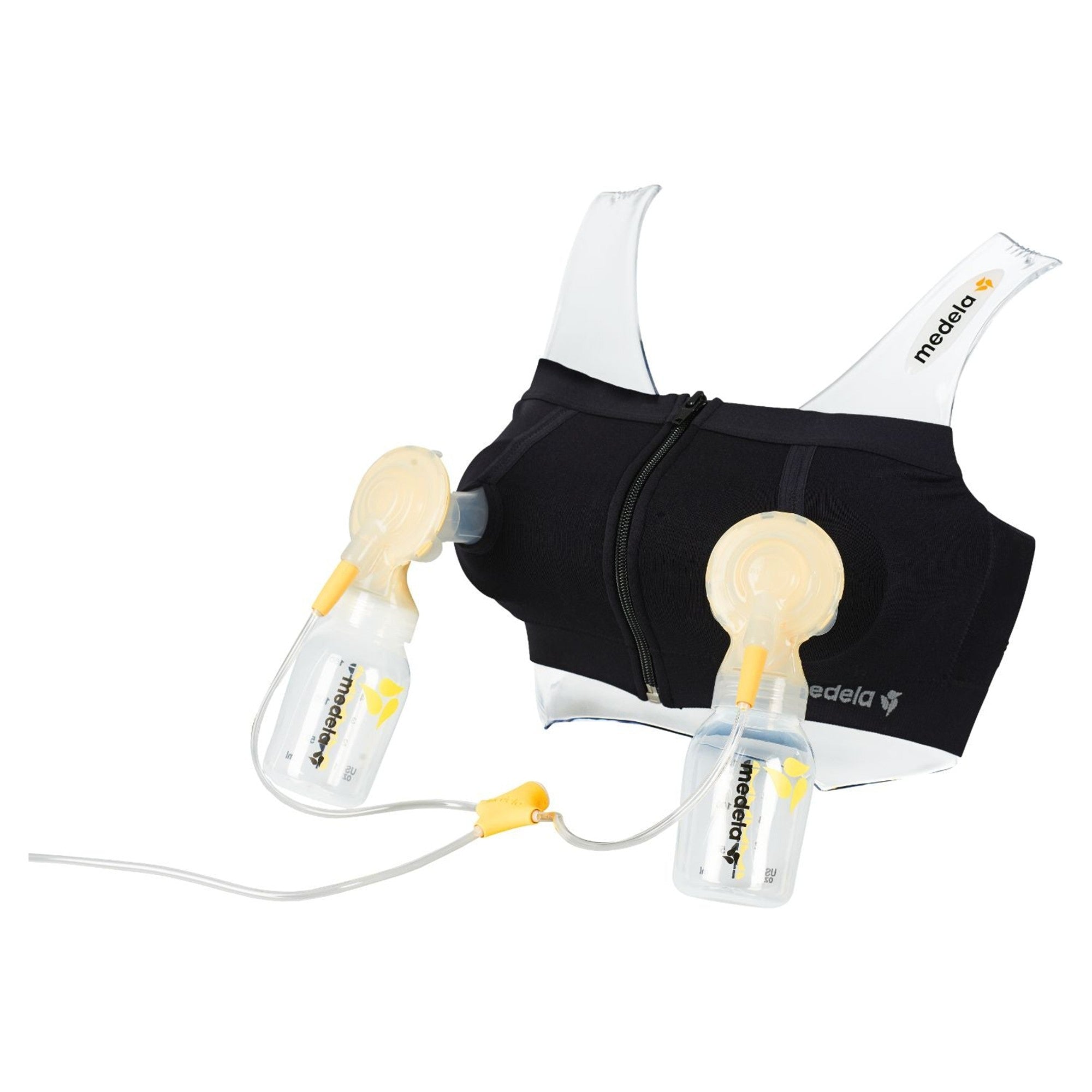 Medela Easy Expression Hands-Free Pumping Bustier - Comfortable Nursing Bra for Breastfeeding Moms - Perfect for Work, Travel & On-the-Go Pumping