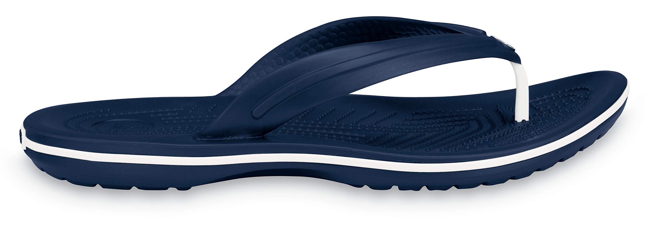 Crocs Men's and Women's Crocband Flip Flops - Comfortable Slip-On Sandals for Beach, Pool & Shower | Lightweight Water Shoes for Summer Outdoor Activities