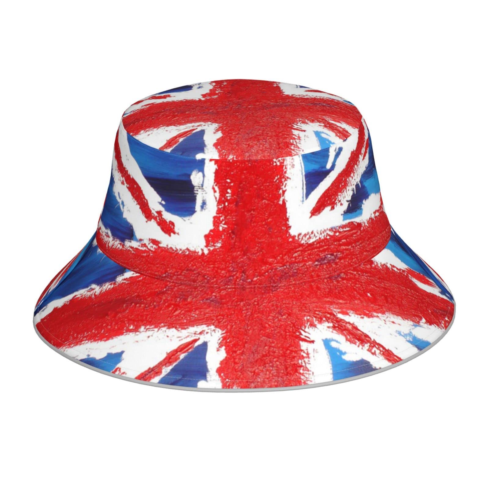 Grumpy Bucket Hat for Men & Women - Summer Outdoor Sun Hat with Double-Sided Reflective Strip, Adjustable Fisherman Cap for Beach, Hiking, Fishing & Outdoor Activities
