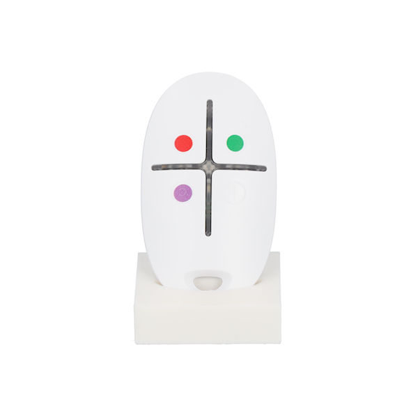 SpaceControl Wireless Remote Control with Colored Buttons - Perfect for Home Theater, Smart TVs, and Entertainment Systems