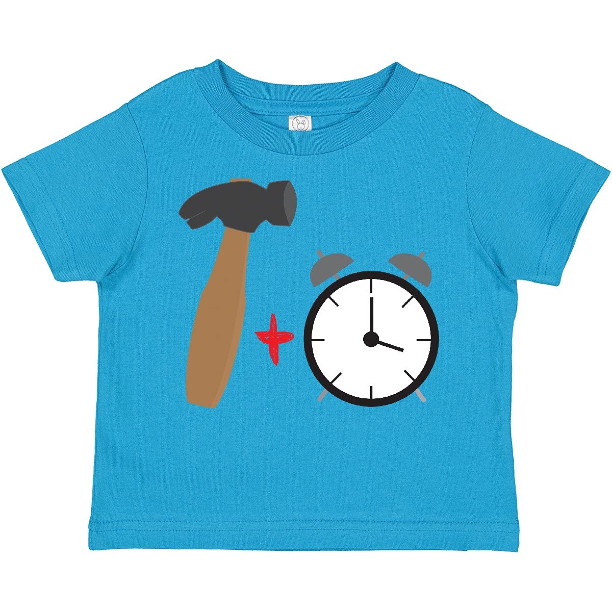 Inktastic Hammer Time Toddler T-Shirt - Fun Graphic Tee for Kids | Soft Cotton Toddler Boy & Girl Shirts | Perfect for Playtime, Daycare & Family Outfits