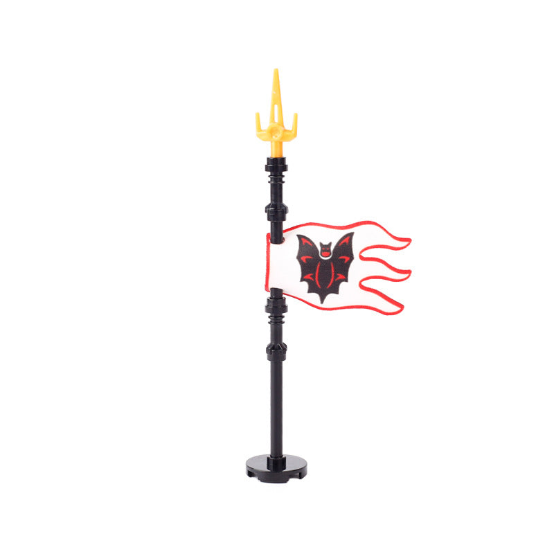 5pcs Medieval Military Knight Soldier Flags for Castle Decor - Perfect for Historical Reenactments, DIY Projects & Home Decor