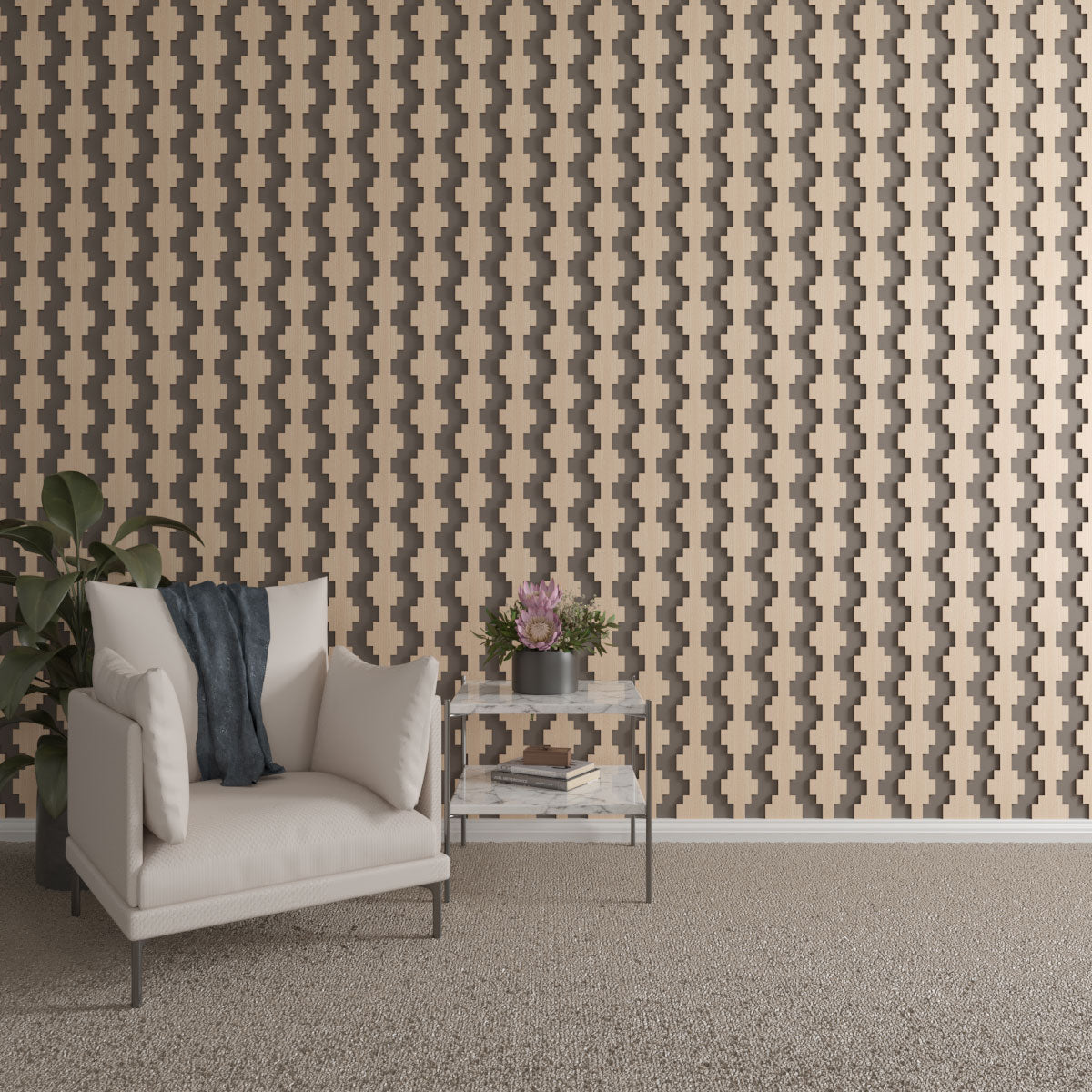 Adjustable Wood Slat Wall Panel Kit - Modern Acoustic Gypsum Wall Design for Home & Office Decor | Perfect for Living Rooms, Bedrooms, and Commercial Spaces