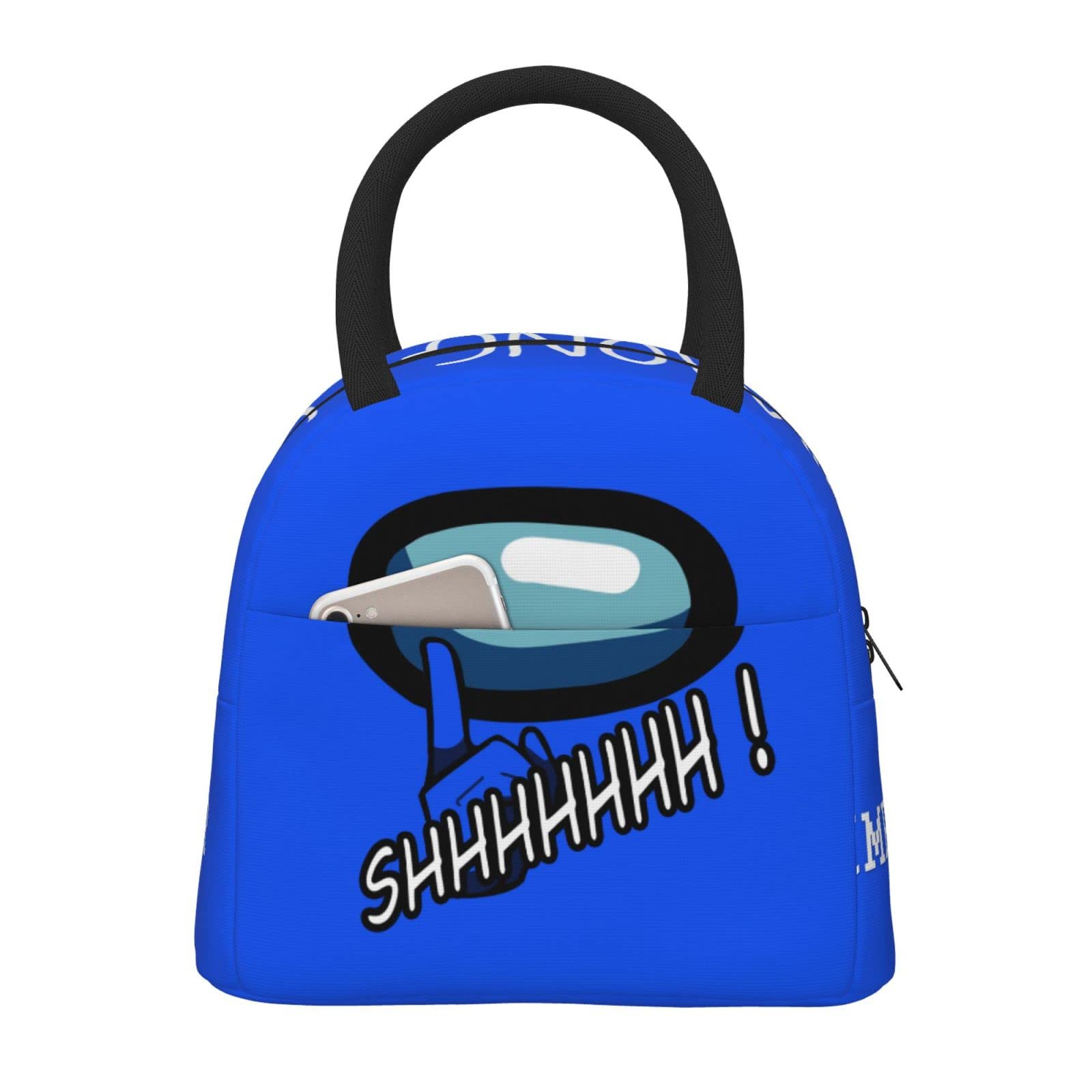 Anime Game Themed Insulated Lunch Bag - Reusable & Portable Cooler Tote for Adults, Men & Women - Perfect for Work, School, Picnics & Outdoor Activities