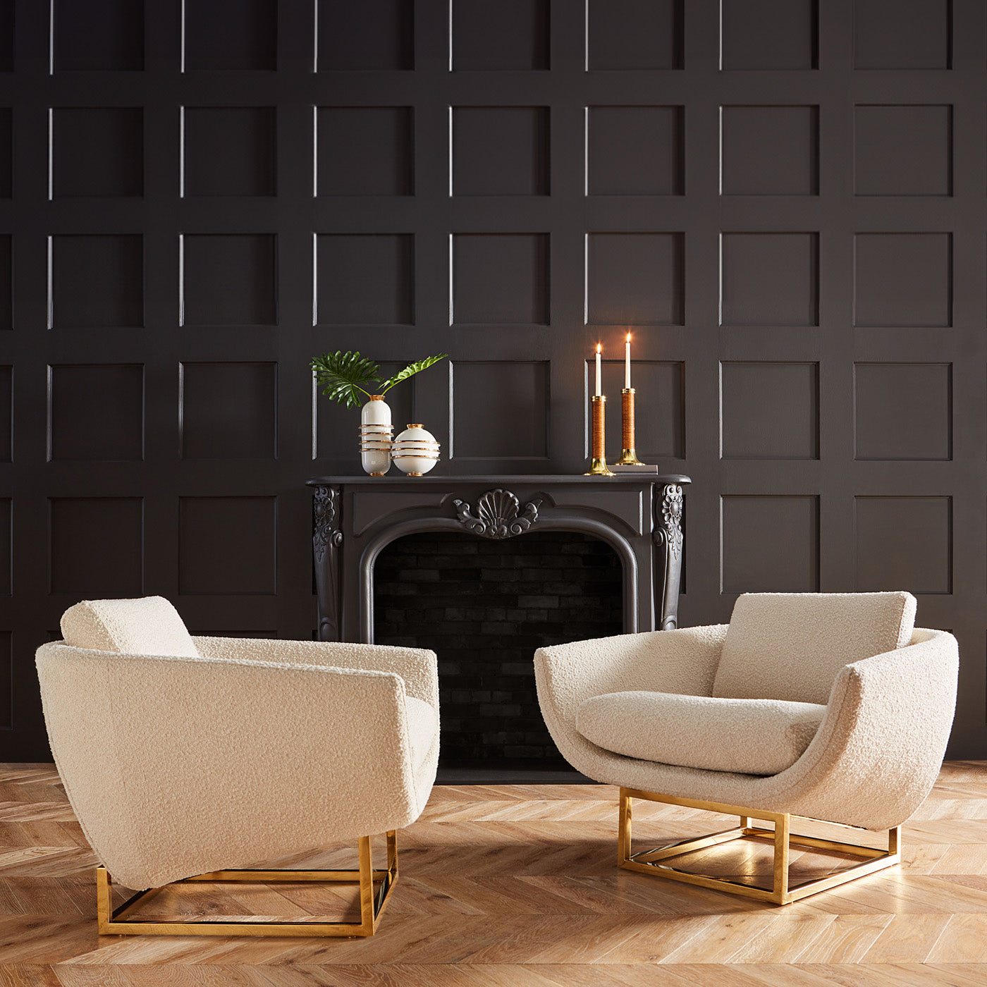 Beaumont Modern Lounge Chair - Comfortable Mid-Century Style Accent Chair for Living Room, Bedroom & Office - Perfect for Relaxing, Reading & Entertaining