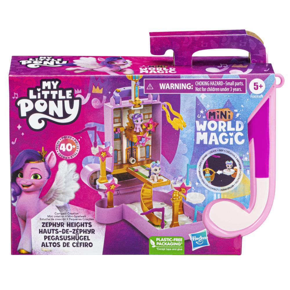 My Little Pony Mini World Magic Compact Creation Zephyr Heights - Perfect for Kids' Playtime, Collectibles & Birthday Gifts