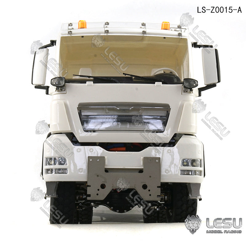 LESU 1/14 Scale Metal 4x4 RC Truck Chassis with TGS Hydraulic Dumper - Remote Control Model Car with Decorative Lights & Optional Battery Charger - Perfect for RC Hobbyists, Collectors and Off-Road Vehicle Enthusiasts