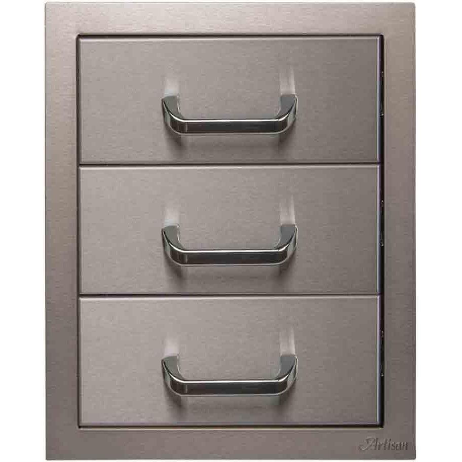 Artisan 17-Inch Three Drawer Wooden Storage Set - ARTP 3DR 17SC - Perfect for Home Office, Craft Room & Bedroom Organization