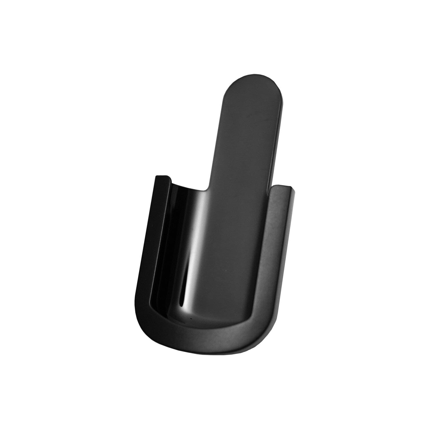 Black K6711 01 Universal Remote Control Holder - Wall Mount Organizer for TV, DVD, Cable & Gaming Remotes - Perfect for Living Room, Bedroom & Home Theater Organization