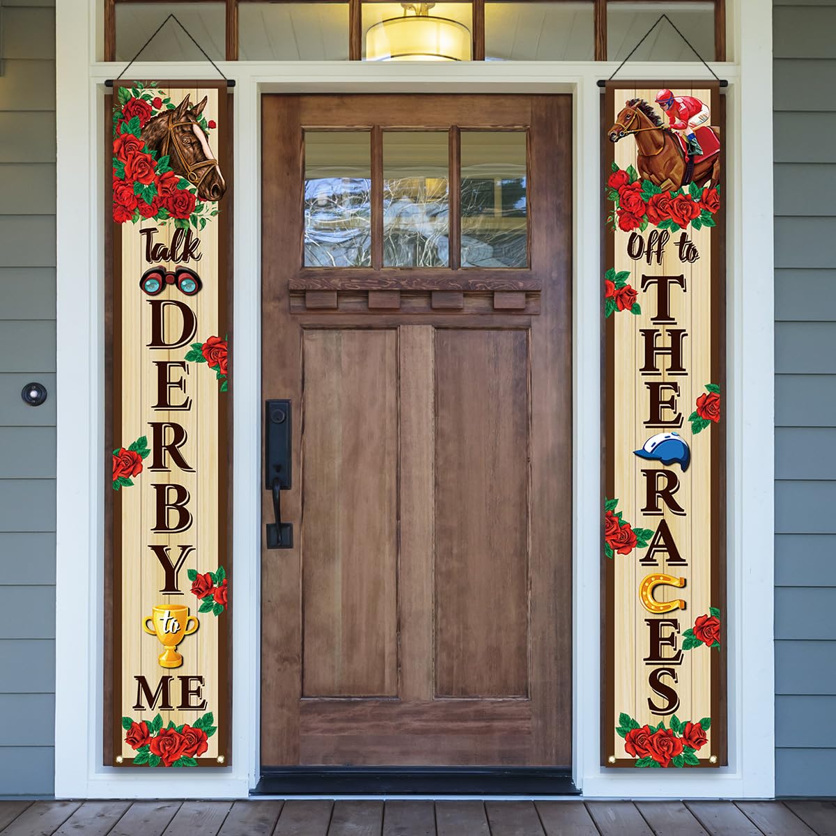 Kentucky Decorations & Party Supplies - Kentucky Door Cover, Banner, Party Favors for Home, Derby, Bridal Shower & Game Day Decor