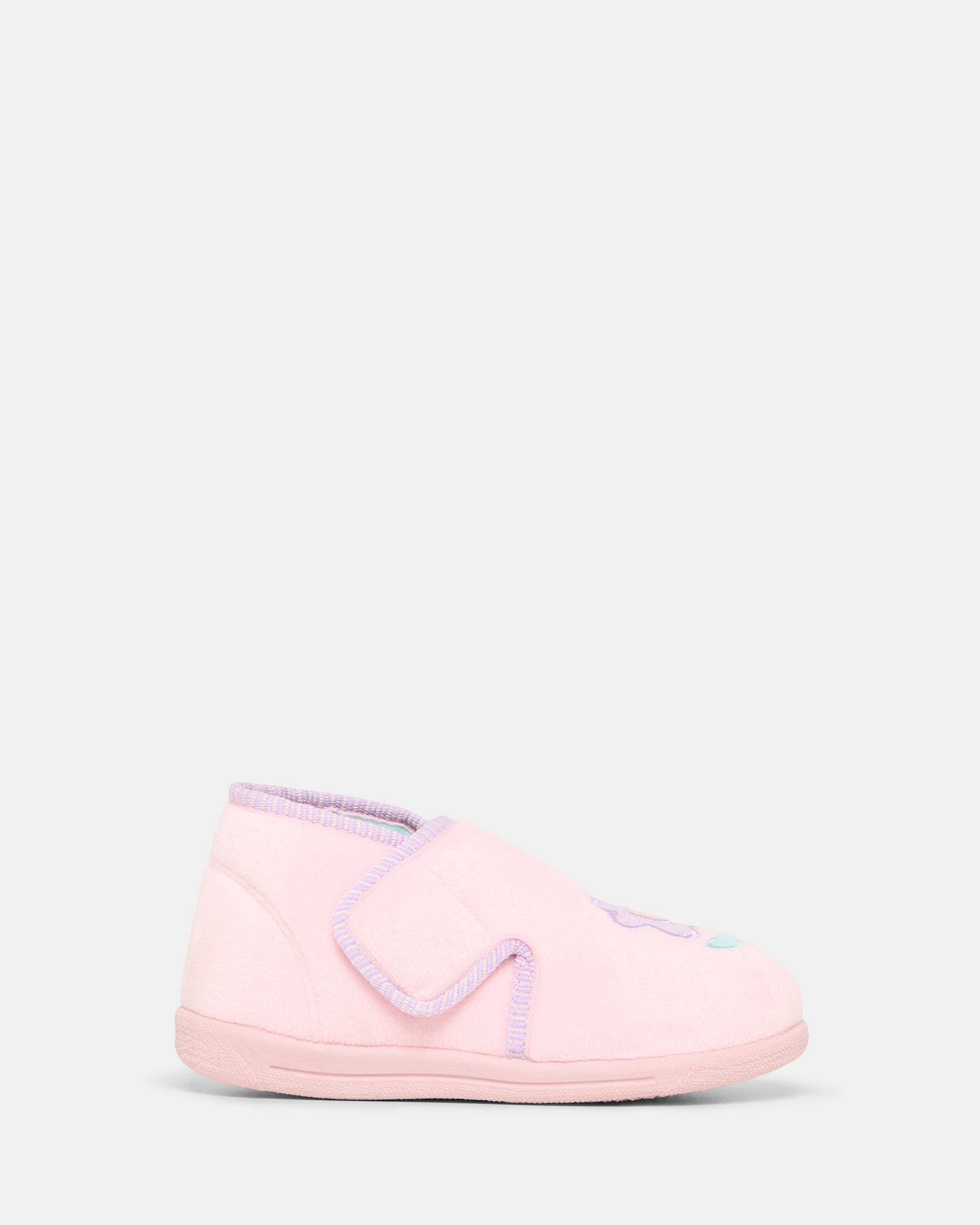 Petal Sparkle Slippers for Women - Soft Light Pink House Shoes with Glitter Details - Cozy Indoor & Outdoor Slides for Home, Spa, and Lounging