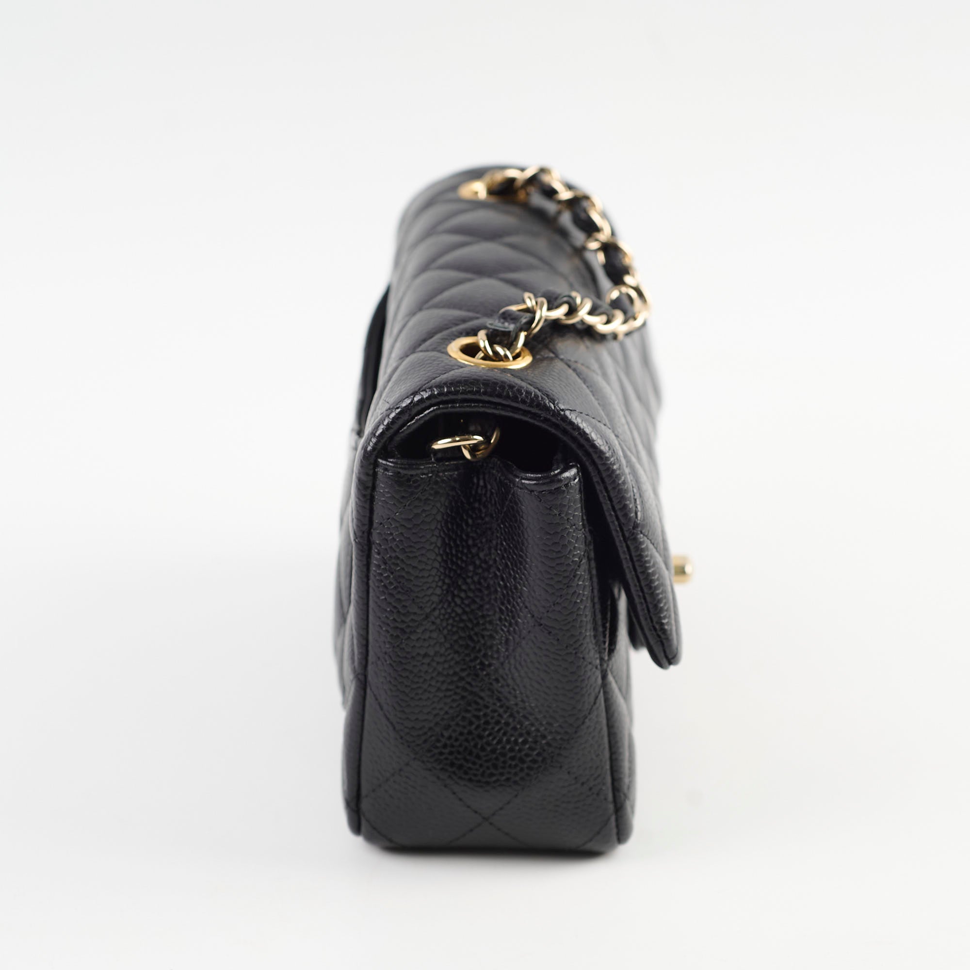 Chanel Mini Rectangular Caviar Leather Black 25 Series Crossbody Bag - Perfect for Evening Parties & Luxury Fashion Accessories