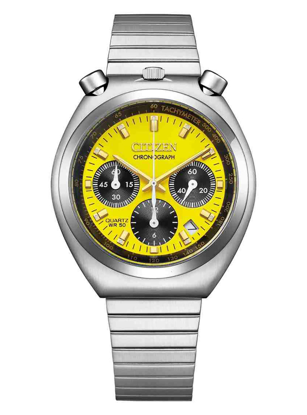 CITIZEN Tsuno Bullhead Chronograph Watch AN3710-51W Limited Edition Japan JDM Movement - Vintage Style Men's Wristwatch for Collectors & Fashion Enthusiasts