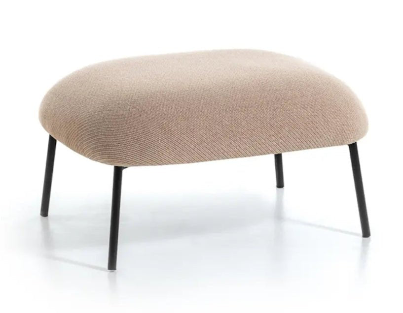 Bross Sit Ottoman - Comfortable Footrest & Extra Seating for Living Room, Bedroom, or Office - Perfect for Relaxing, Reading & Lounging