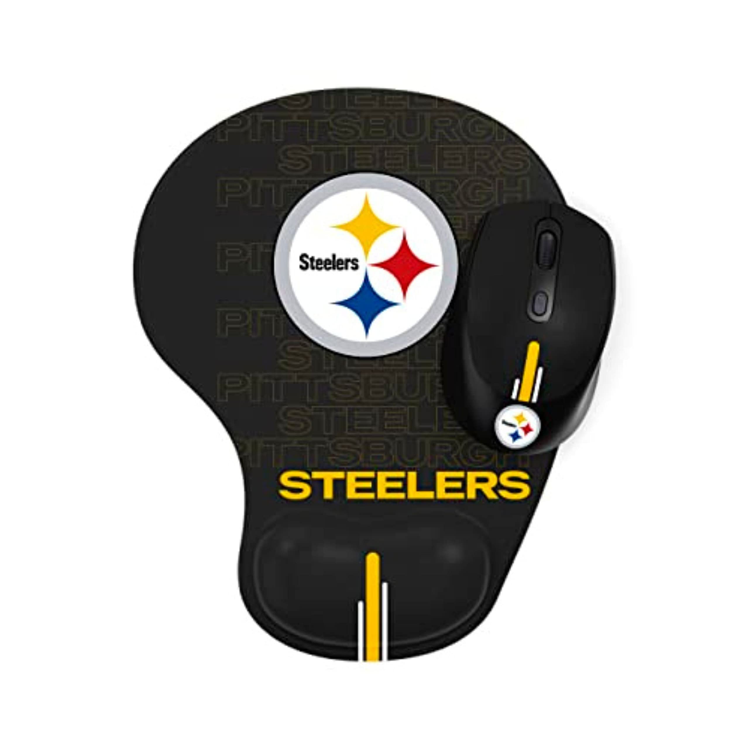 SOAR NFL Officially Licensed Gaming Mouse and Mouse Pad Set - High Precision Optical Sensor, Ergonomic Design for PC & Laptop - Perfect for Football Fans, Gamers, and Office Work