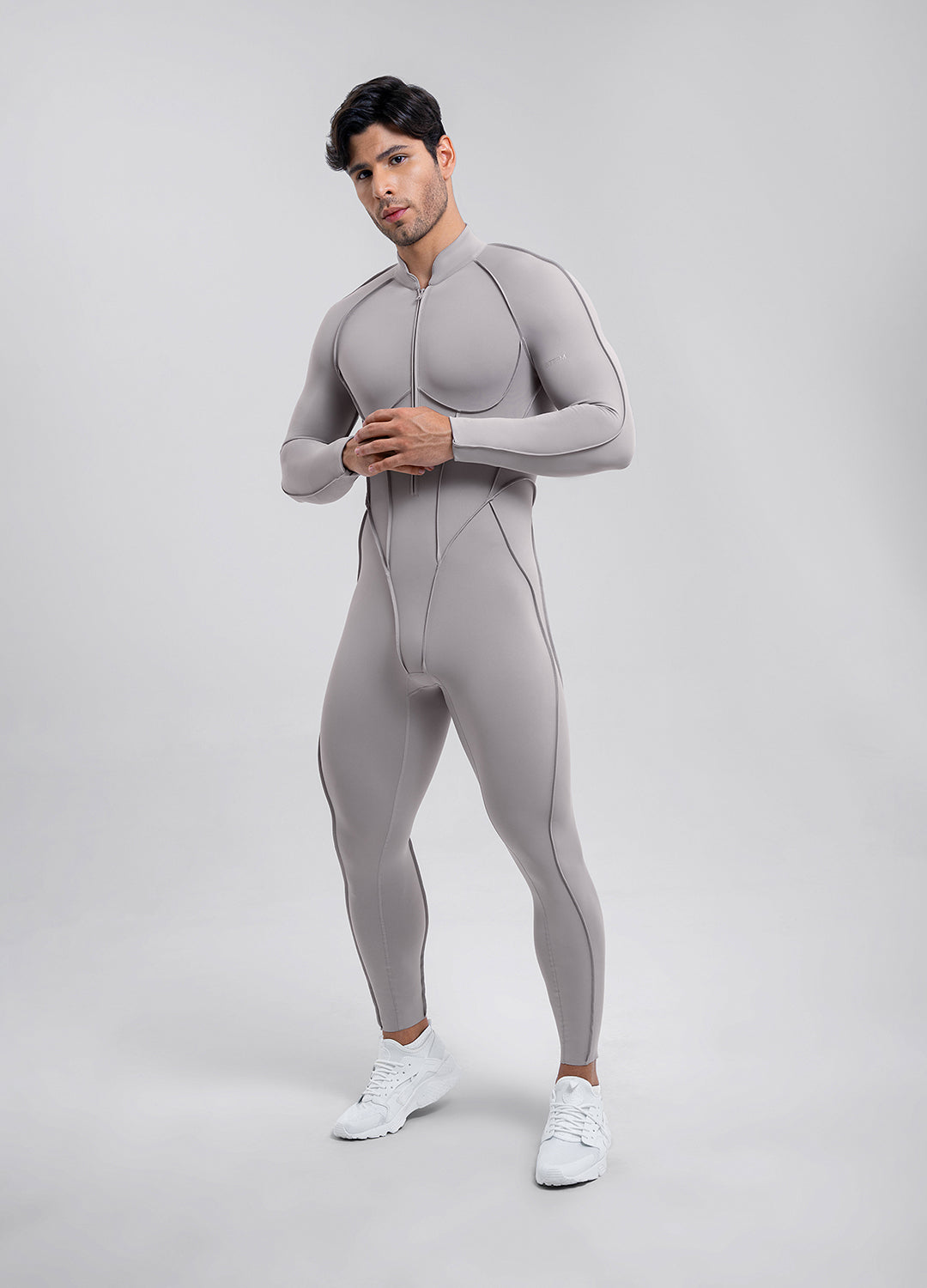 Full Length Superhero Costume for Adults - Spandex Bodysuit with Cape & Mask - Perfect for Cosplay, Halloween & Comic Con Parties