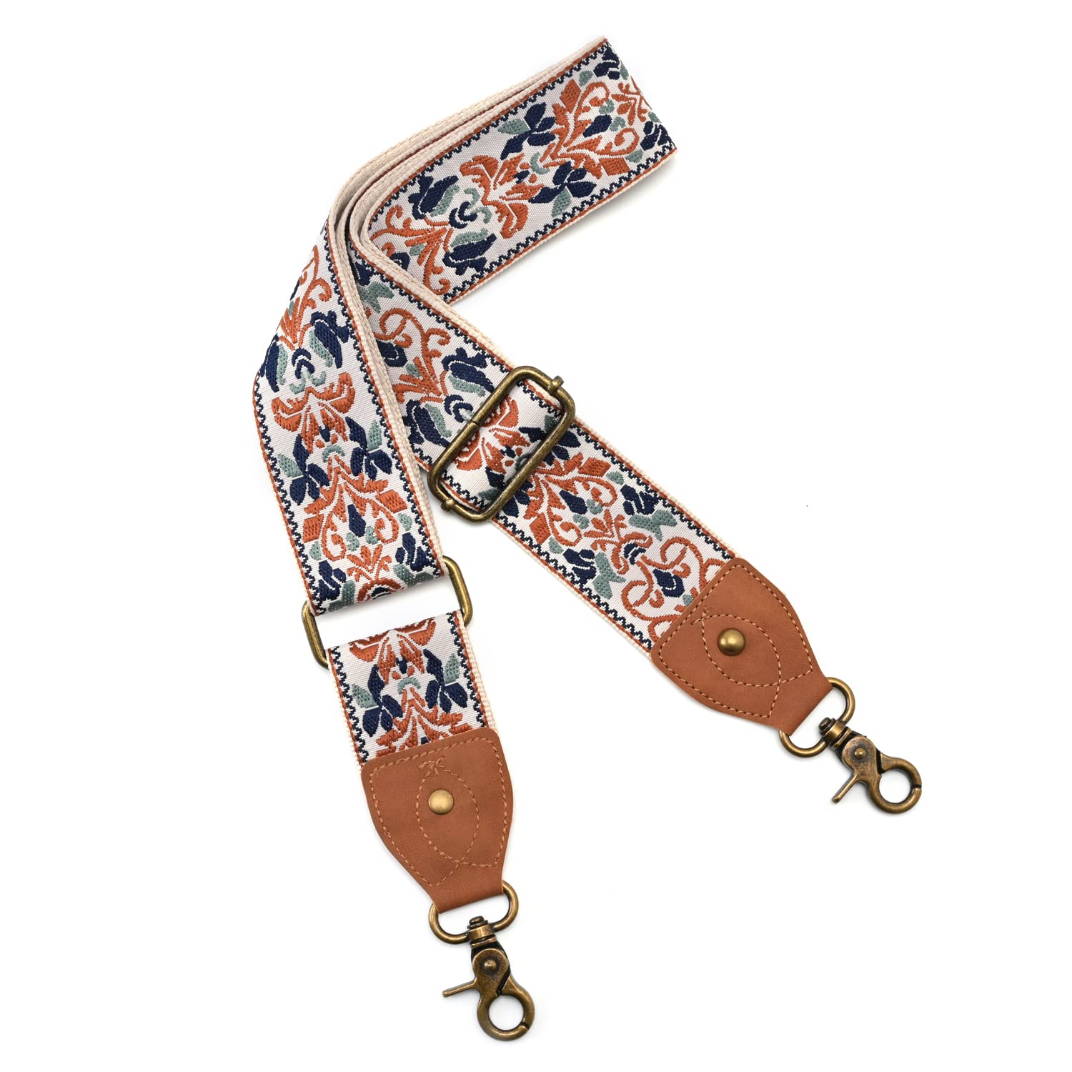 Adjustable Crossbody Shoulder Strap Replacement for Purses & Handbags - Wide Guitar Style Bag Strap - Perfect for Daily Use, Travel & Fashion Accessories