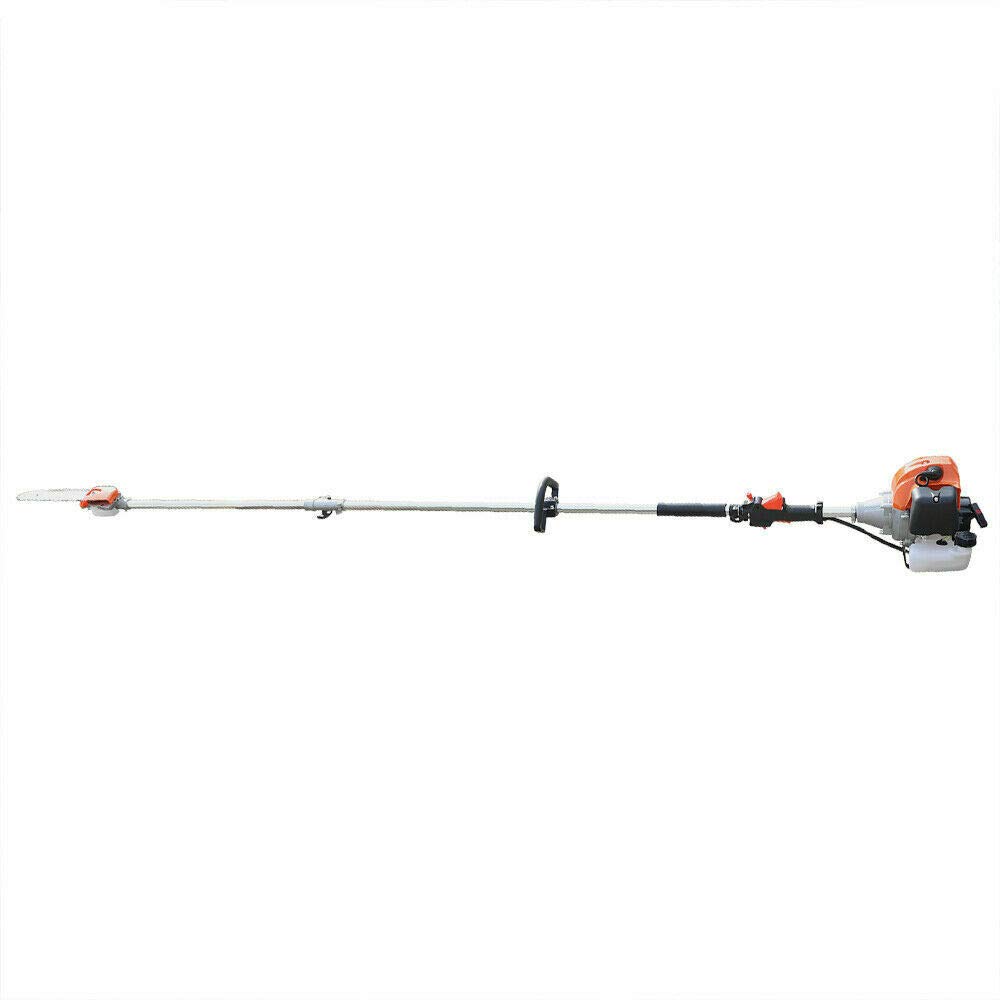 52CC Gas Pole Saw - 2-Stroke Chainsaw for Tree Trimming & Pruning - Long Reach & Powerful - Perfect for Garden & Landscaping