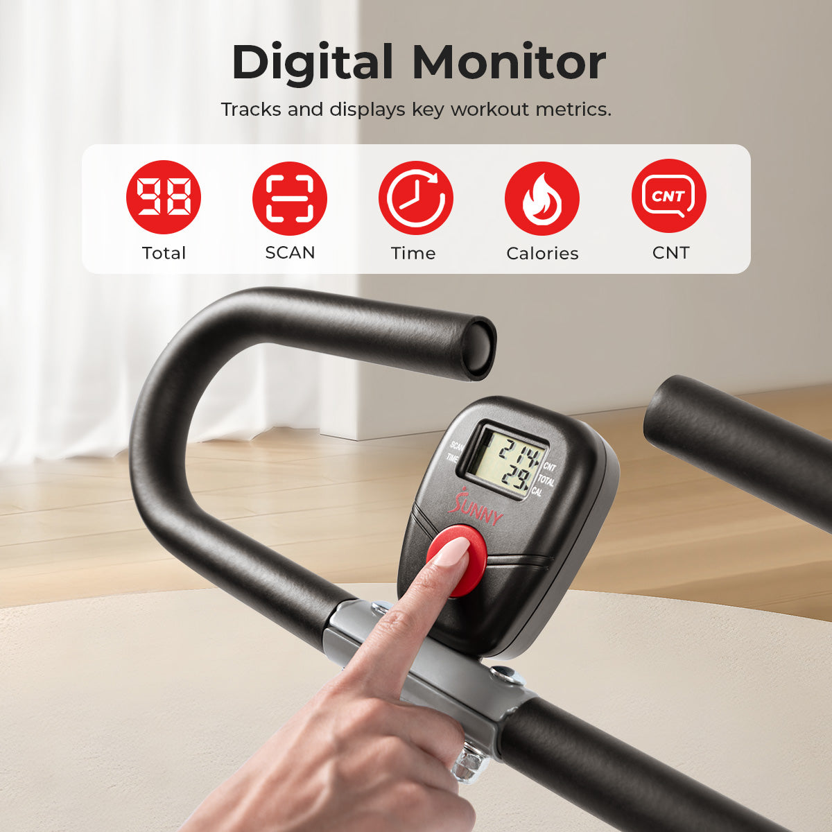 Upright Row N Ride® Squat Assist Trainer Machine - Home Gym Equipment for Abs, Glutes & Leg Workout - Perfect for Strength Training & Toning at Home or Gym