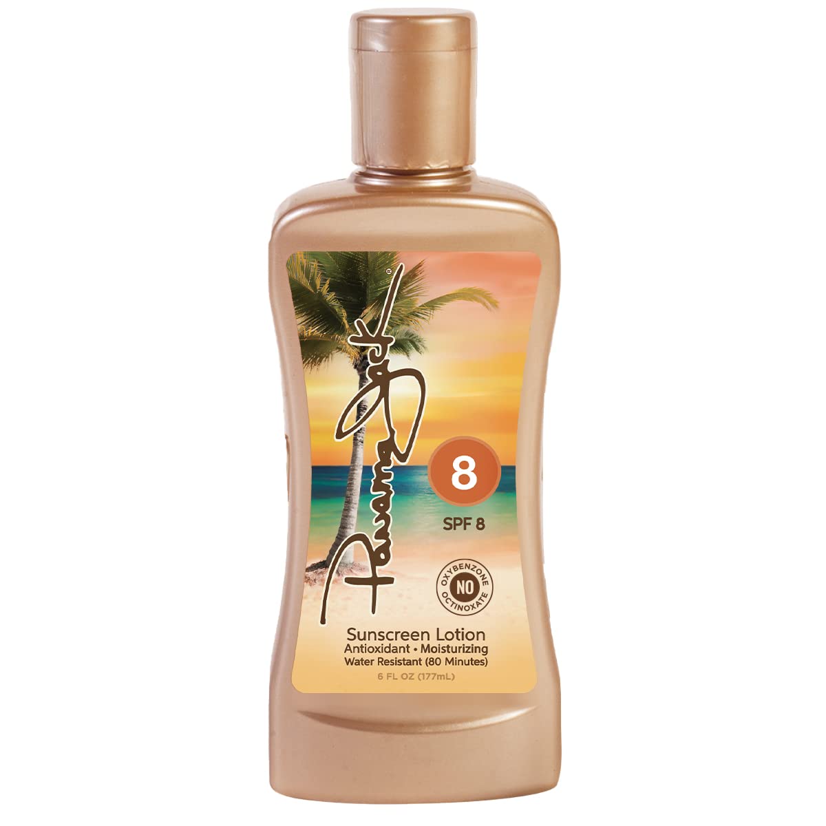 Panama Jack SPF 8 Sunscreen Lotion & SPF 45 Lip Balm Set - Sun Protection Bundle for Beach, Pool & Outdoor Activities