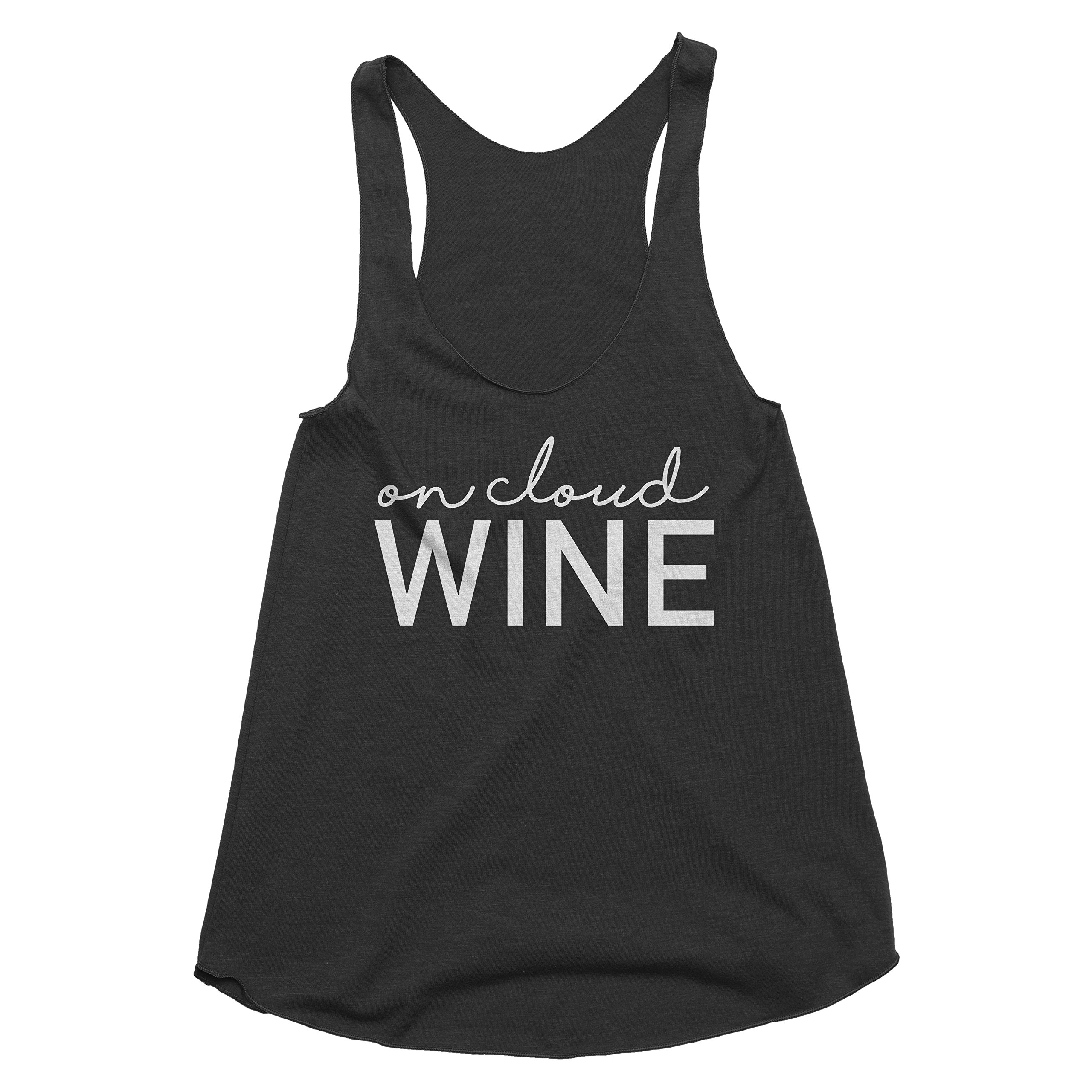 Funny Wine Drinking Tank Top for Women - Comfortable & Breathable Summer Sleeveless Shirt - Perfect for Wine Tasting Parties, Girls Night Out & Casual Wear