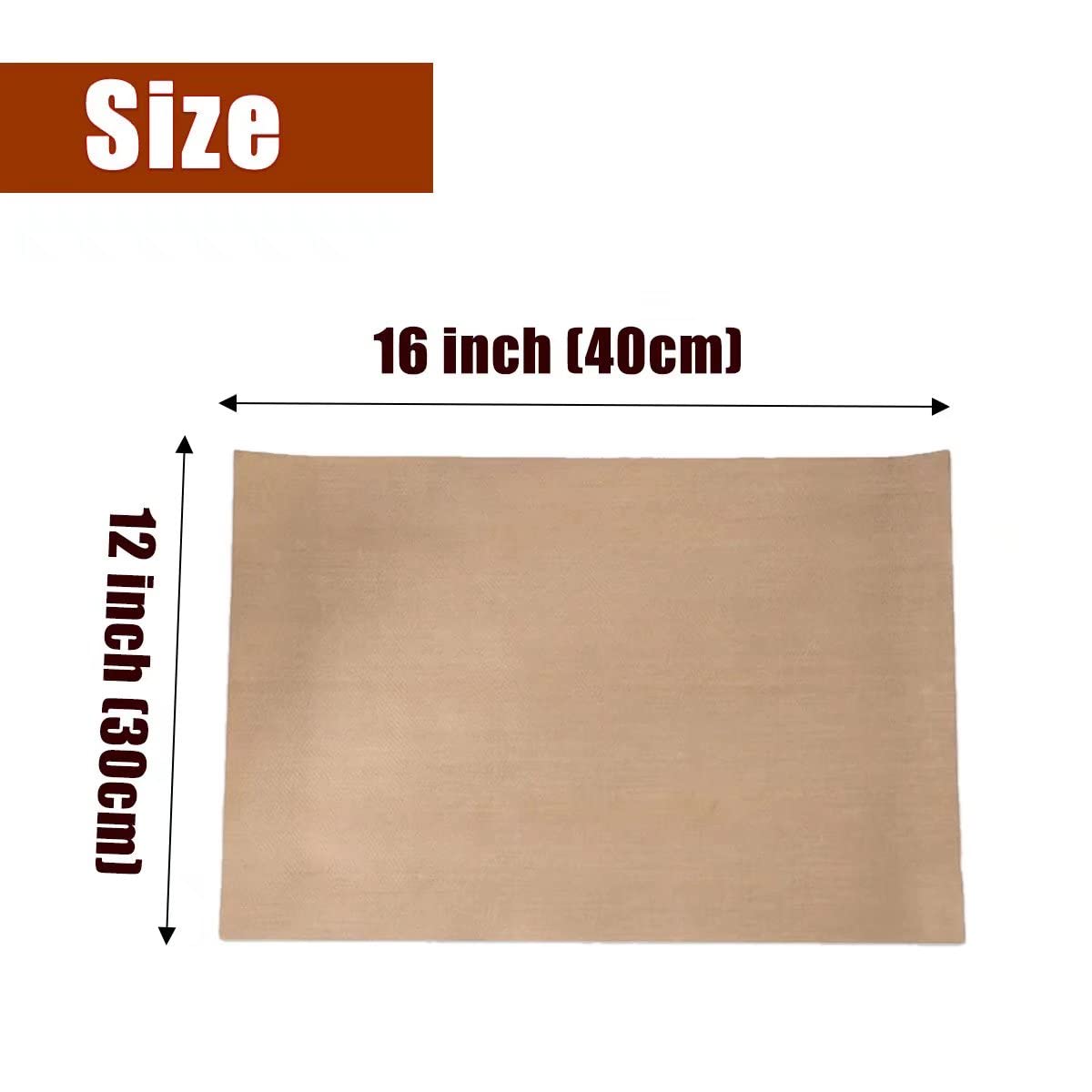 4 Pack PTFE Teflon Sheet 16