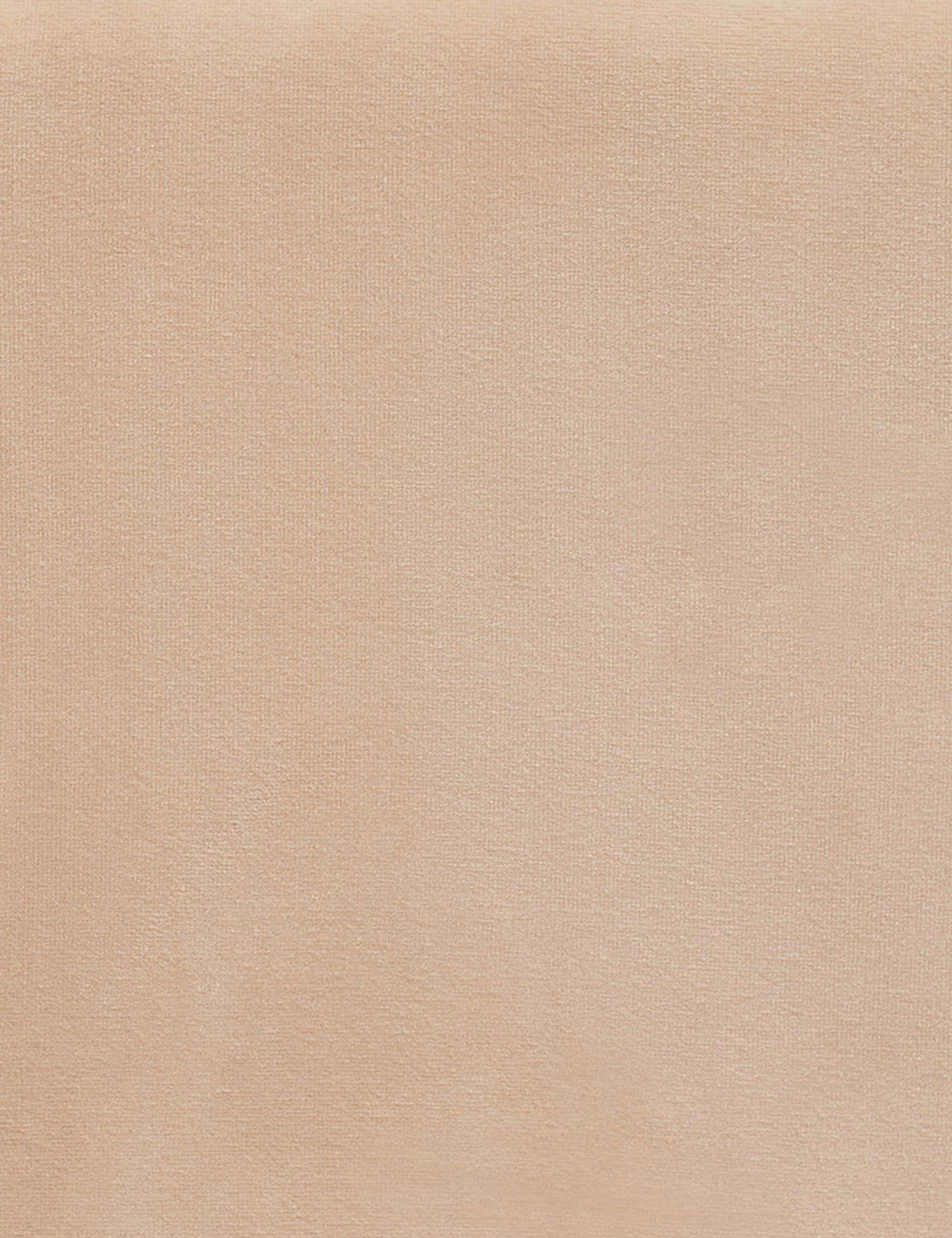 Premium Cotton Velvet Fabric Swatch - Buff Color | Soft Textured Upholstery Material for DIY Projects, Home Decor & Fashion Design