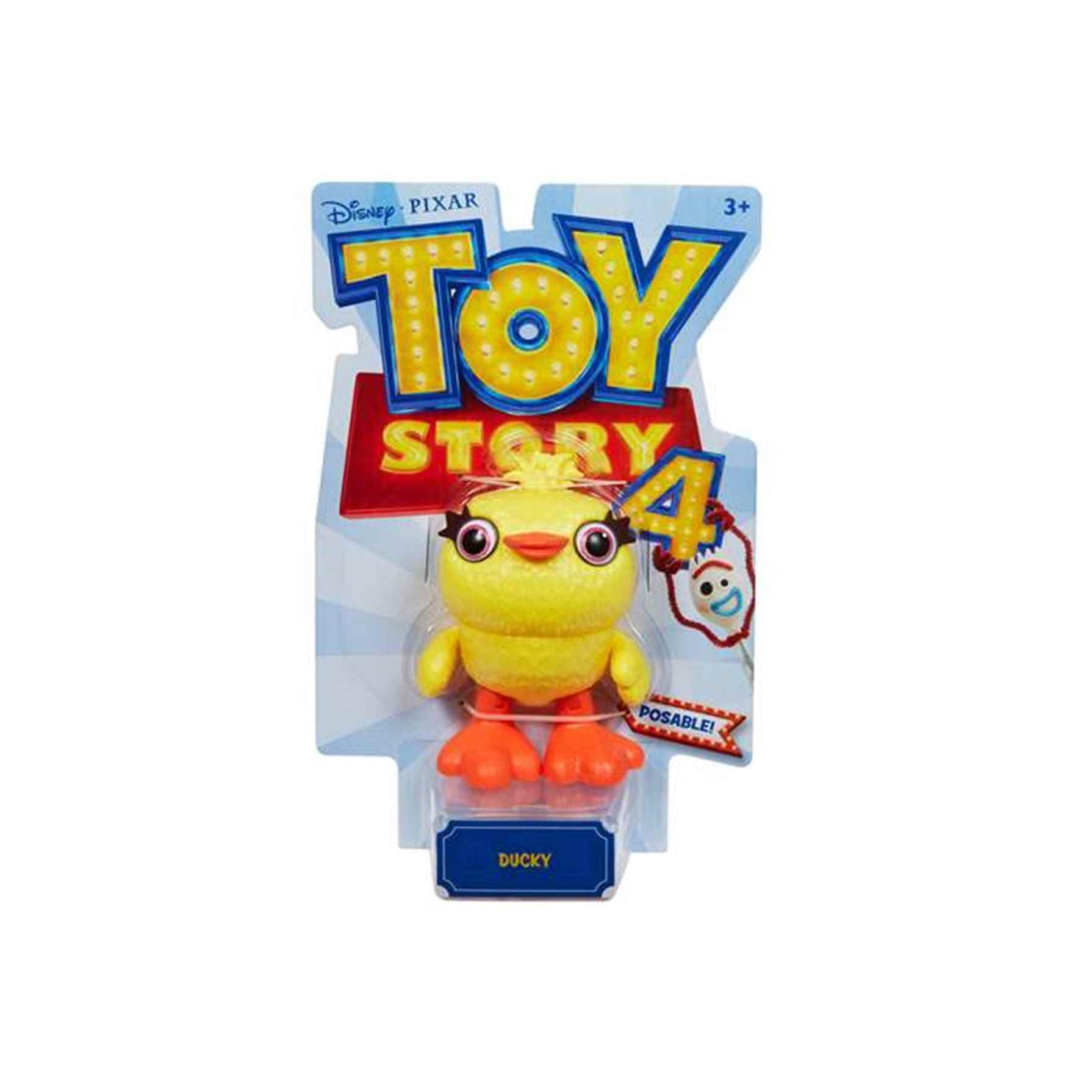 Disney Pixar Toy Story Ducky Action Figure - Official Collectible Toy for Kids & Fans, Perfect for Playtime, Display & Gifts