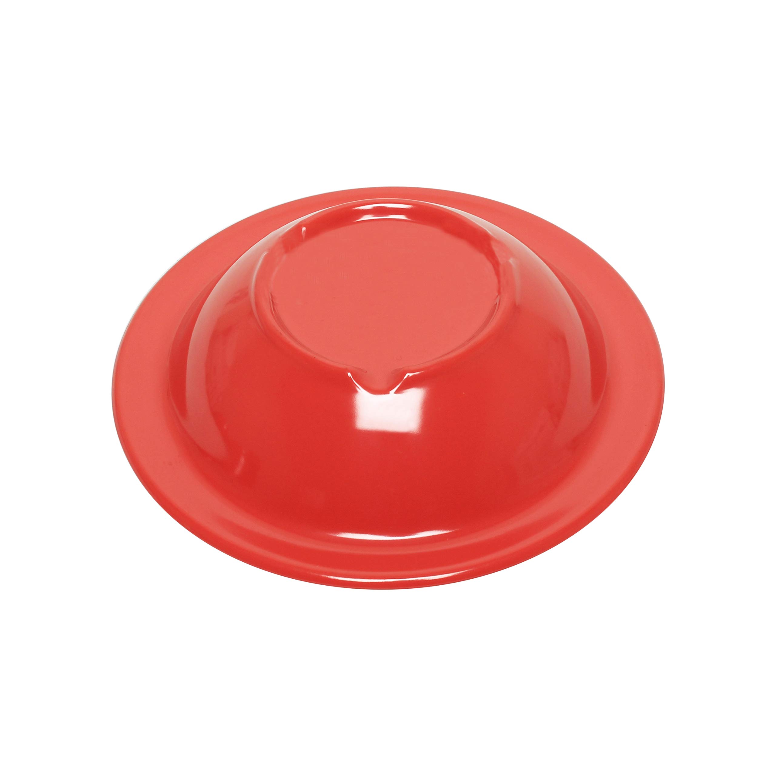 Thunder Group Orange Melamine Salad Bowl Set - 6 Inch, 8 oz (12-Pack) | Durable & Lightweight Dinnerware for Restaurants, Picnics & Outdoor Dining