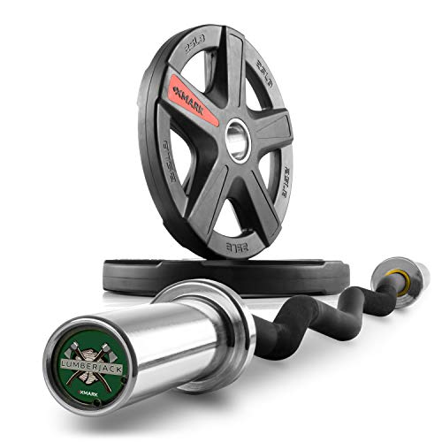 14) 25 LB PAIR & CURL BAR