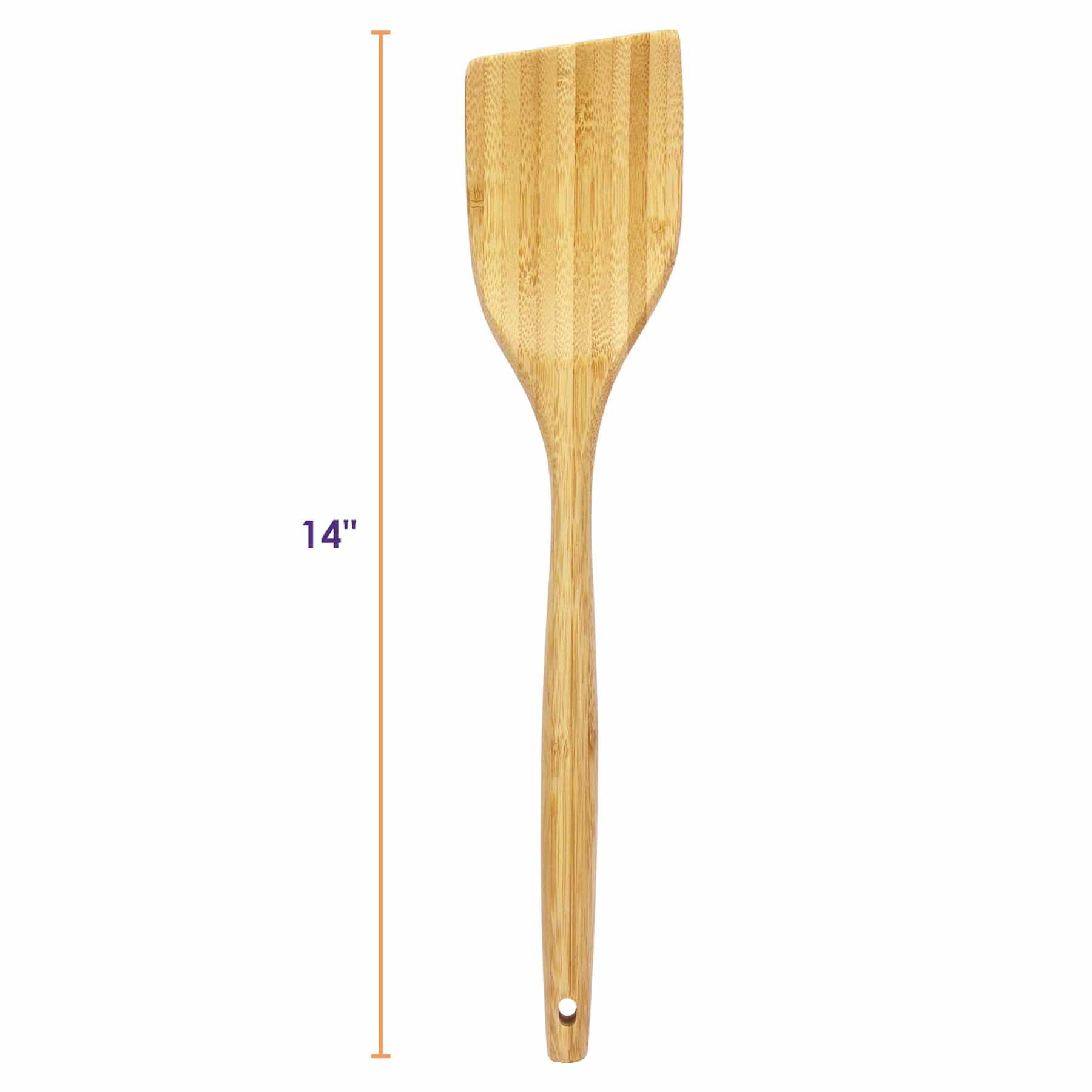 Lambootensil Spatula - 14 Inch Silicone Kitchen Spatula for Baking, Cooking, Mixing & Flipping - Heat Resistant & Non-Stick - Perfect for Pancakes, Eggs & Cake Decorating
