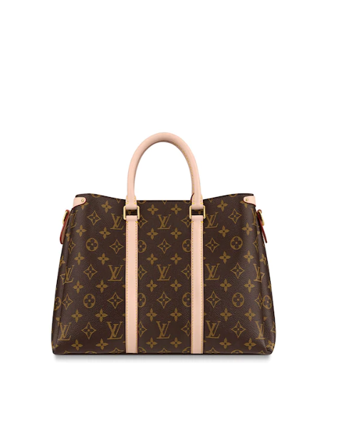 Louis Vuitton Soufflot MM Monogram Canvas Handbag - Luxury Designer Shoulder Bag for Women | Perfect for Work, Travel & Everyday Use