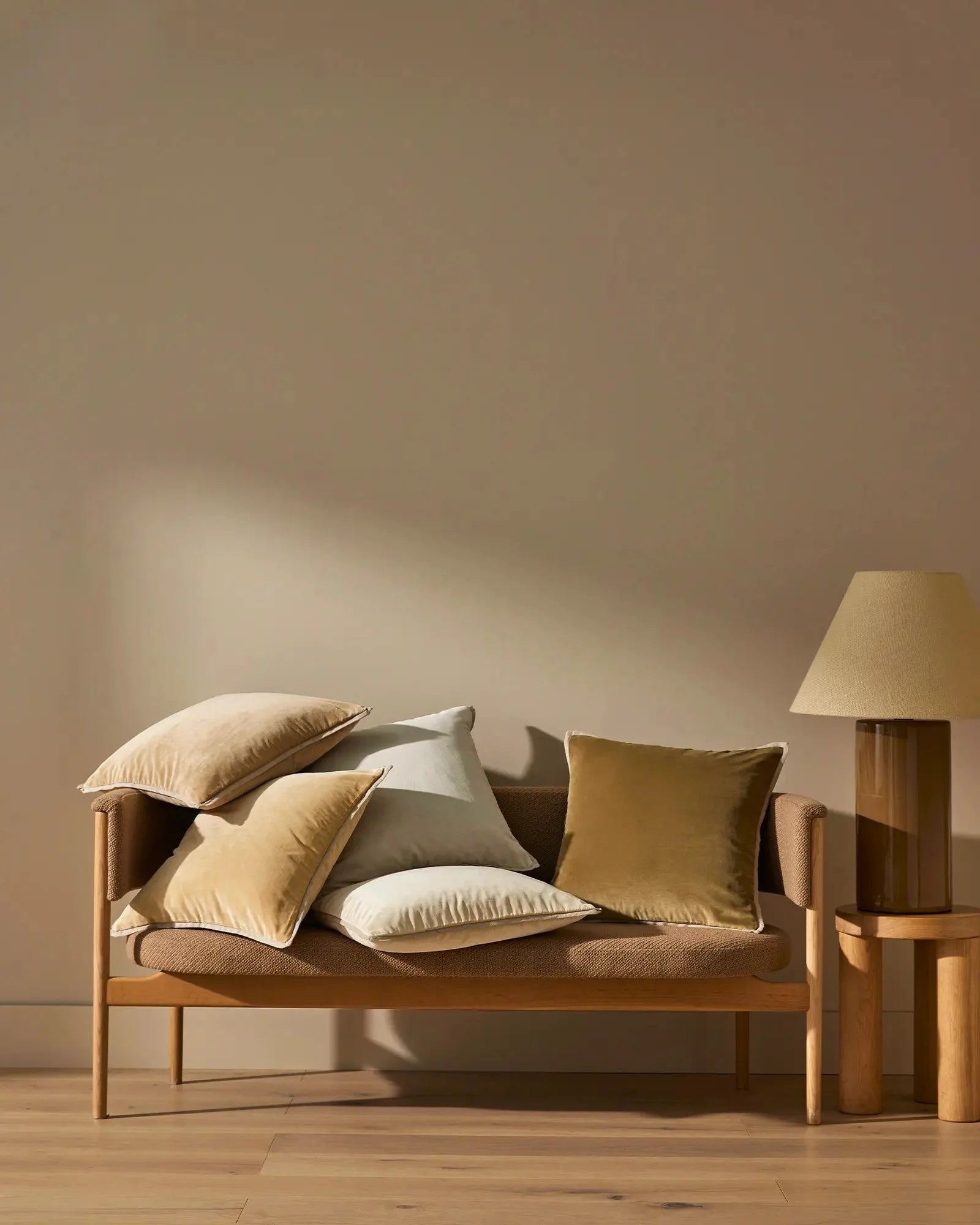 Francesca Olive Green Cushion - Soft & Comfortable Throw Pillow for Sofa, Bed, or Living Room Decor
