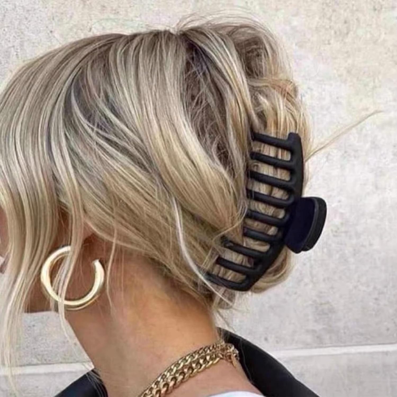 Non-Slip Large Claw Hair Clips for Women - Strong Hold Hair Clips for Thin & Thick Hair | Perfect for Updos, Ponytails & Everyday Styling
