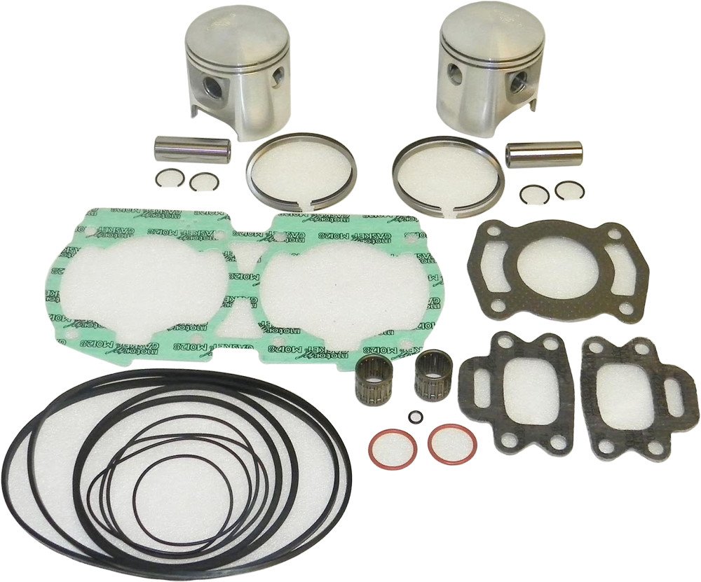 WSM Top End Kit for Sea Doo 580 (White) 92-Up 0.75 - High Performance Piston & Cylinder Rebuild Kit for Jet Ski Engine Repair & Maintenance