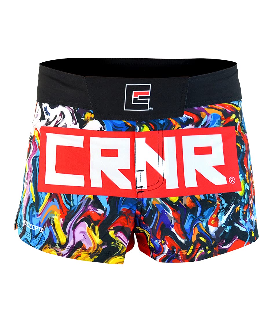 BOSS Fight Shorts - Quick Dry BJJ MMA Muay Thai Kickboxing Training Shorts for Men & Women | Perfect for Grappling, Sparring & Combat Sports